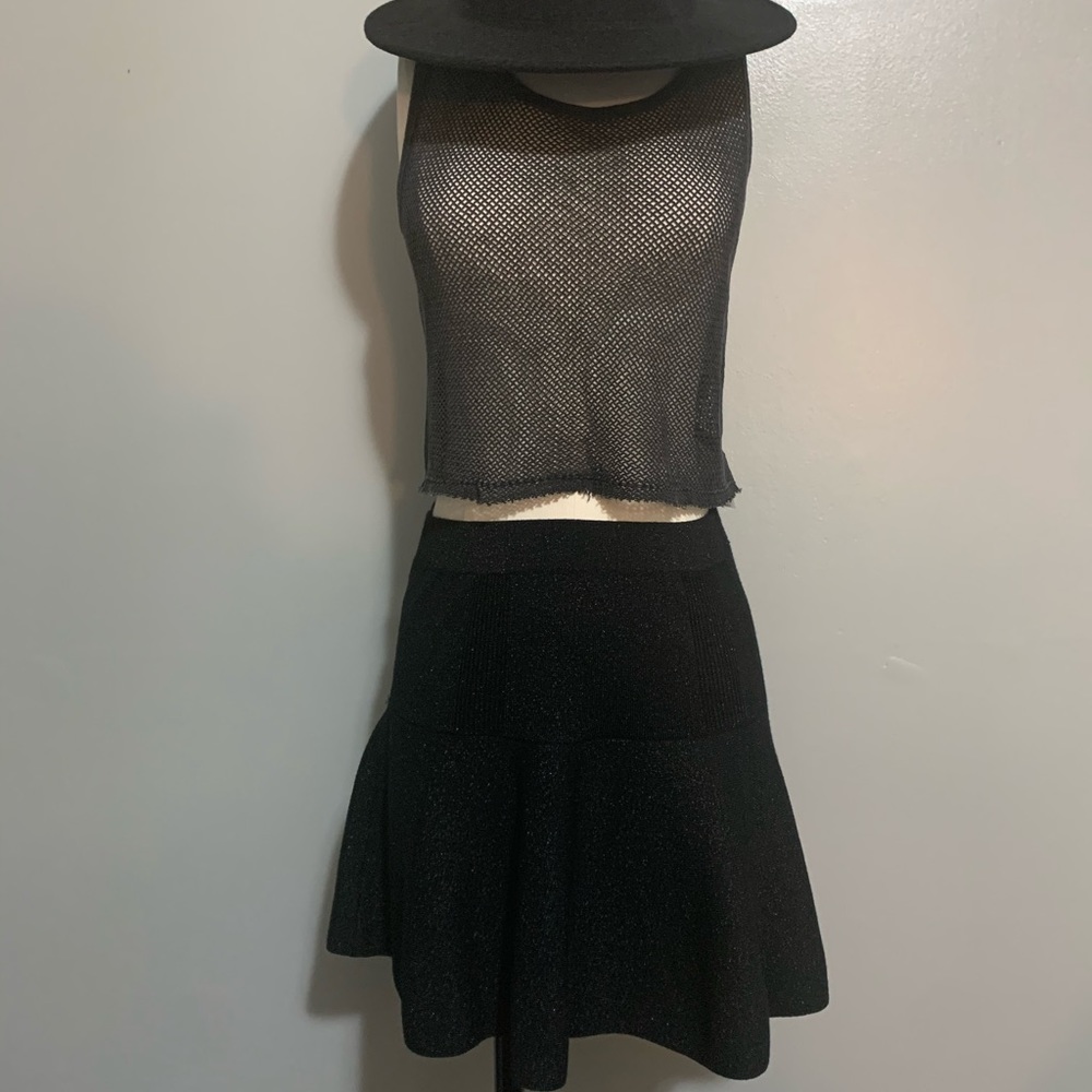 Candies Black Skirt